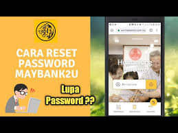 Easy & secure unlock user id via. Cara Nak Tukar Password Maybank2u Tutorial Reset Password Maybank2u Online Kalau Nak Cepat Untuk Proses Terus Masukkan Duit Serta Merta Boleh Guna Mode Of Transfer Sam Caer