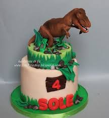 Le Delizie Di Ve T Rex Cake Delizioso Torte Compleanno