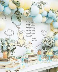 This is what makes winnie the pooh baby shower decorations such a popular choice for expectant parents or anyone else planning a baby shower. 200 Baby Shower Winnie The Pooh Inspirations Ideas In 2021 Baby Shower Decorations Winnie The Pooh Pooh