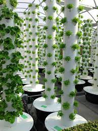 Gravity and the wind will pull the outer layer away outdoors, which is not good for plant health. Diy Vertical Garden Tower Hydroponic Farming Greenhouse Gardening Small Space Gardening