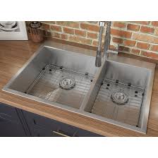 Kitchen sink in mocha brown home depot $ 212.43. Ruvati Tirana 33 L X 22 W Double Basin Drop In Kitchen Sink Reviews Wayfair