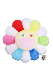 Takashi murakami, flower cushion rainbow. æ'ä¸Šéš†takashi Murakami Flower Cushion 60cm Multi Colour Bbgshop Hk