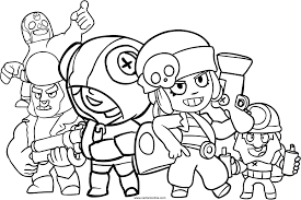 Penny Coloring Pages From Brawl Stars Print For Free