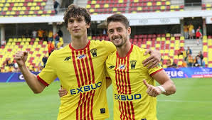 Hiszpanie Pau Resta i Adrian Dalmau zagrali bardzo dobrze w meczu z  Zagłębiem Lubin i zdobyli bramki dla Korony Kielce