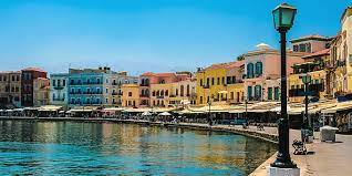 Κρήτη, αεροδρόμιο, λιμάνι, πόλη και ξενοδοχεία ηρακλείου, χανίων, πόλη ρεθύμνου, αγίου νικολάου, αγίας γαλήνης, χερσονήσου. Proorismoi Xania Sto Omorfotero Limani Toy Kosmoy