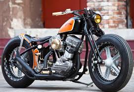 Flying Pan A Custom 1951 Harley Panhead At Cyril Huze Post Custom Motorcycle News