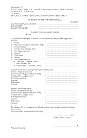 Surat numpang nikah adalah jika akad nikah digelar di area domisili calon pengantin wanita (cpw) maka di sini kamu meminta dibuatkan surat pengantar ke kua dari pemohon izin numpang nikah. Https Sidanegara Desa Id Desa Upload Dokumen Formuir N1 N7 Pdf