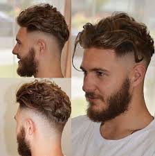 High Fade With Wavy Medium Length Hairstyles For Men Wavy Hair Men Long Hair Styles Men Mens Hairstyles Medium