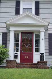 5 Meanings Of Red Front Door And Why You Should Have It Interior Design Front Porch Design Porch Design Red Door House
