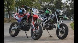 Kumpulan gambar motor supermoto modifikasi terbaru zofay via www.zofaytexaw.com. Kawasaki Klx 150 Supermoto