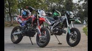 Part itu ialah penggunaan suspensi upside down honda crf250r sebagai piranti peredam kejut di kawasaki klx 150 supermoto. Kawasaki Klx 150 Supermoto