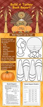 Book Reports Can Be Fun Book Report Thanksgiving School 3rd Grade Reading