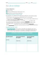 Cells are the basic unit of life. Ch 7 Review Key Name Class Date Chapter Vocabulary Review For Questions 1 U20144 Write True If The Statement Is True If The Statement Is False Change The Course Hero