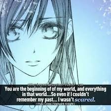 A thread for your favorite quotes from vampire knight. Anime 1320367 Yuki Cross Anime Quote And Vampire Knight On Favim Com
