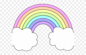 All the elements are hand drawn. Pastel Clipart Completely Rainbow Clipart Png Black And White Transparent Png 1891817 Pinclipart