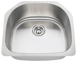 2421 d bowl stainless steel kitchen sink