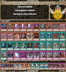 Latest legend and tournament warrior decklists, used by pro players and streamers. Chaos Warrior An Analysis By Moxies Yu Gi Oh Goat Format