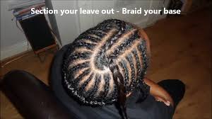 Maybe you would like to learn more about one of these? Middle Part Sew In Weave Tutorial And Braid Pattern Diva Straight Kim K Kurlz Video Dailymotion