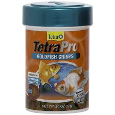 2 tetra goldfish flakes & 1 tropical 28g fish food clean clear water formula new. Tetra Tetrapro Goldfish Crisps Fish Food 0 6 Oz Mccloud S Pets