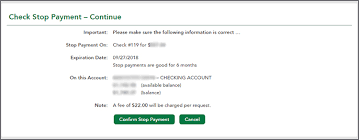 A stop payment initially may be placed via a phone call but must be followed up with a signed request. How Do I Place A Stop Payment On A Check Or Series Of Checks