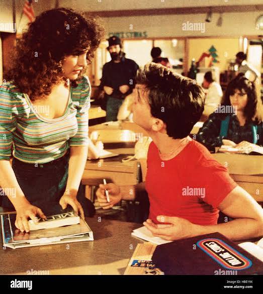 THE LAST AMERICAN VIRGIN, from left: Diane Franklin, Steve Antin, 1982, ©  Cannon Films/courtesy Everett Collection Stock Photo - Alamy