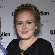 Adele's rare night out