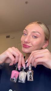 I love being able to customize my nails with @sally_hansen Miracle Gel  ColorLab shades. What color should I pair next with Only Have Ice For You?  #sallyhansenpartner @Sally Hansen