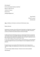 C'est avec grand intérêt que j'ai pris connaissance de votre annonce. Lettre De Motivation Jaguar Network Par Moi Fichier Pdf