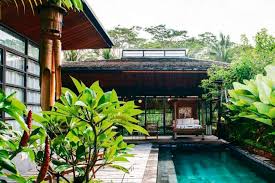 Bali style house plans the lush tropical climate of bali resulted in a very distinctive architecture with the use of large, pitched roof overhangs, lots of wood and bamboo finishes. Houses Living Asean Inspiring Tropical Lifestyle