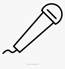 Print coloring page download pdf. Microphone Coloring Page Line Art Hd Png Download Kindpng