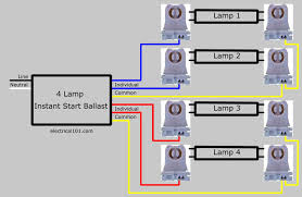 General led fixture wiring diagram. Direct Wire Double Ended Led Tube Lights 4 Lamps Electrical 101