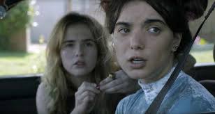 FLOWER, from left: Zoey Deutch, Dylan Gelula, 2017. The Orchard Courtesy  Everett Collection