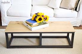 Its unique texture, sturdiness and resilience in time improves and add warmth and coziness to any home. Diy Industrial Coffee Table Honeybear Lane