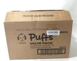 Gerber graduates puffs cereal snack have 2 . Gerber Graduates Puffs Cereal Snack Variety Pack 1 48 Oz