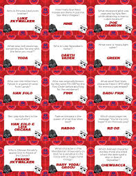 Think you know a lot about halloween? Free Printable Star Wars Trivia Questions Play Party Plan