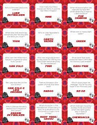 Easy/kids star wars trivia questions. Free Printable Star Wars Trivia Questions Play Party Plan