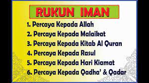 Bagi para donatur yg di rahmati allah swt. Rukun Iman 6 Perkara Smart Kids Fadhil Haziqah Youtube