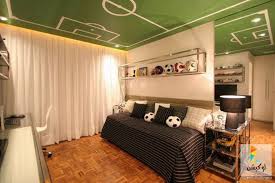 ديكور جبس غرف نوم اطفال مودرن 2015 Soccer Bedroom Decor Soccer Room Soccer Bedroom