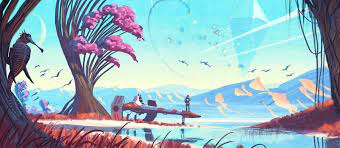No Man S Sky Playstation Site Updated 1080p Shots Sky Art No Man S Sky Concept Art