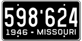 Missouri License Plates Classic New And Custom Licenseplates Tv