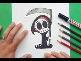 Dibujo de la traición de judas para imprimir, pintar y colorear. Como Dibujar A La Muerte Paso A Paso 2 How To Draw To Death 2 Youtube