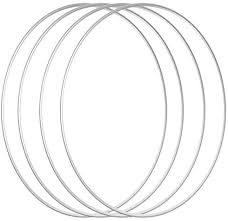 Gold birds wall art set, gold wall decor, single line metal wall sign, minimal wall decor set, kitchen wall decor, nursery wall decor. Sntieecr 4 Pcs 12 Inch 30 Cm Large Metal Ring Hoops Silver Metal Macrame Hoops Steel Floral Craft Rings For Making Wedding Wreath Decor Dream Catcher And Macrame Wall Hanging Craft