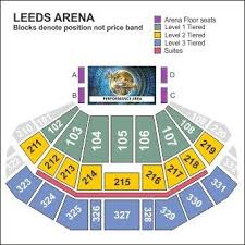 Up To Date Leeds Arena Seating Plan Rows 2019