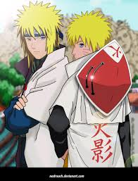 Minato And Naruto Fan Art Minato And Hokage Naruto By Nadrouch On Deviantart Naruto Naruto Fan Art Naruto Uzumaki