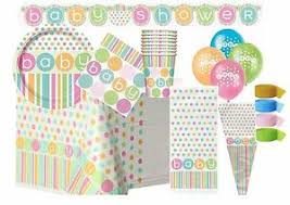 4.7 out of 5 stars 875. Baby Shower Neutral Polka Dots Party Supplies Tableware Decorations Unisex Ebay