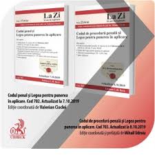 Actualizat la 6 septembrie 2019. Pachet Codul Penal Si Codul De Procedura Penala Valerian Cioclei Mihail Udroiu Editura C H Beck