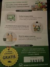 Supermercato24 La Spesa Direttamente A Casa Tua Omaggi Net Prodotto Funziona Alimenti