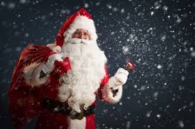 Sa hotte est vraiment pleine de cadeaux, une vraie corne d'abondance ! La Visite Du Pere Noel Et Sa Hotte Annule Schilliger