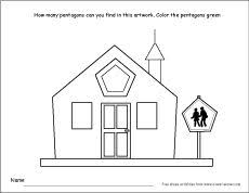 Pentagon Shape Activity 5 Shapes Activities Pentagon Shape Shapes Preschool