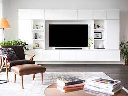 We chose to have our custom entertainment center built with closet factory via costco. Built In Entertainment Centers Media Cabinets California Closets